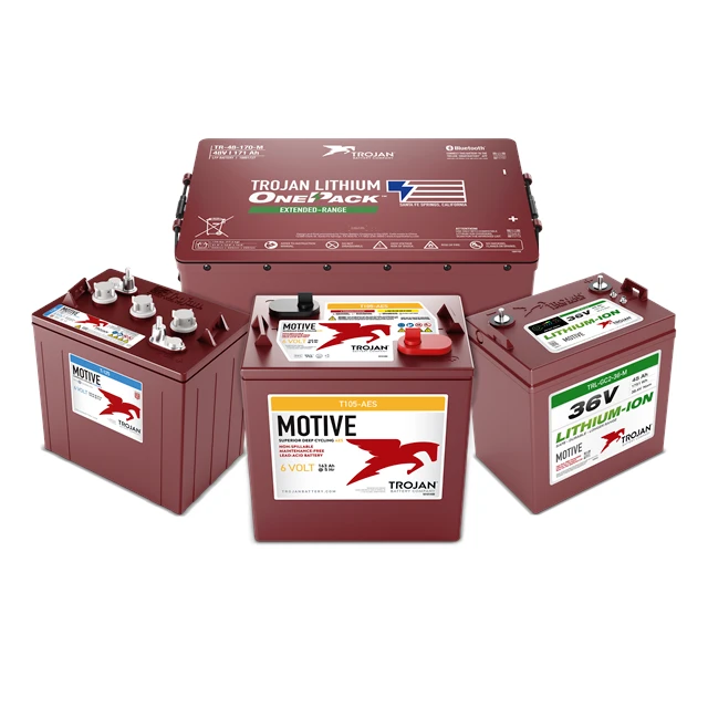 TROJAN gyári akkumulátorok széles méret- és típusválasztéka