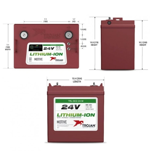 TROJAN TRL-GC2-24-M akkumulátor részletes termékismertető