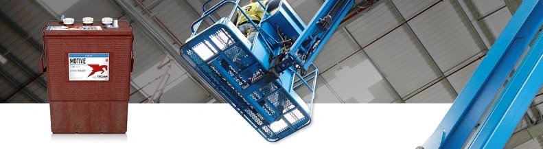 TROJAN akkumulátorral működő önjáró személyemelő emelőgép